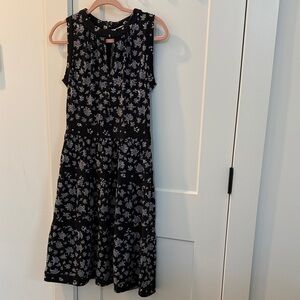 MICHAEL Michael Kors Black and White Floral Dress